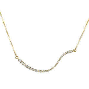 ZP1127-Y Pendant in 14k Gold with Diamonds